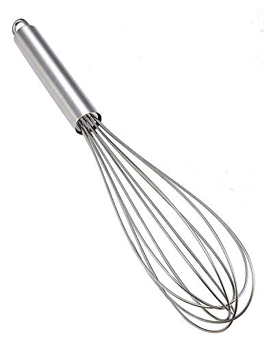 Image 3 of Hand Blanders Clazkit Stainless Steel 11" Hand Whisk for Coffee,Stirring Kitchen Tool