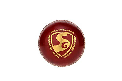 Image 1 of Default Title for the product SG Leather Cricket Ball Shield 20 Red