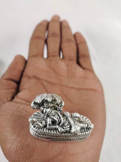 Image 4 of Dista Silvers Vishnu Swamy Antique Idol 48g