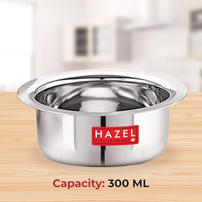 Image 6 of HAZEL Stainless Steel Tope Set of 3