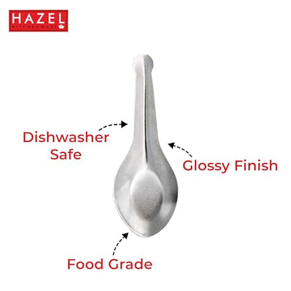 Image 3 of HAZEL Stainless Steel Small Masala Spoon Set of 6, 8.8 Cm