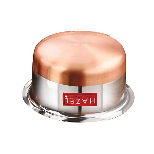 Image 12 of HAZEL Stainless Steel Patila Set with Lid