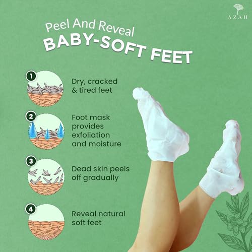Image 5 of AZAH Foot Mask Peeling Feet Mask [Pair of 1]