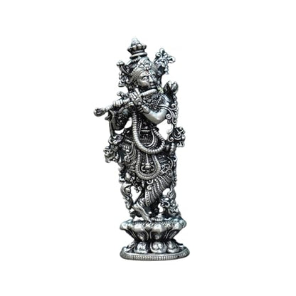 Image 1 of Default Title for the product Dista Silvers Antique Krishna Standing 33.02G