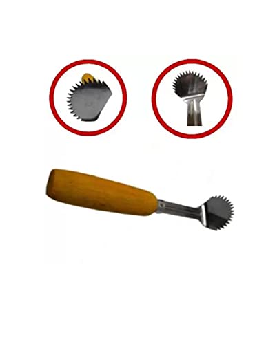 Image 3 of Q8 TWINKLE Wooden Handle Coconut Scraper