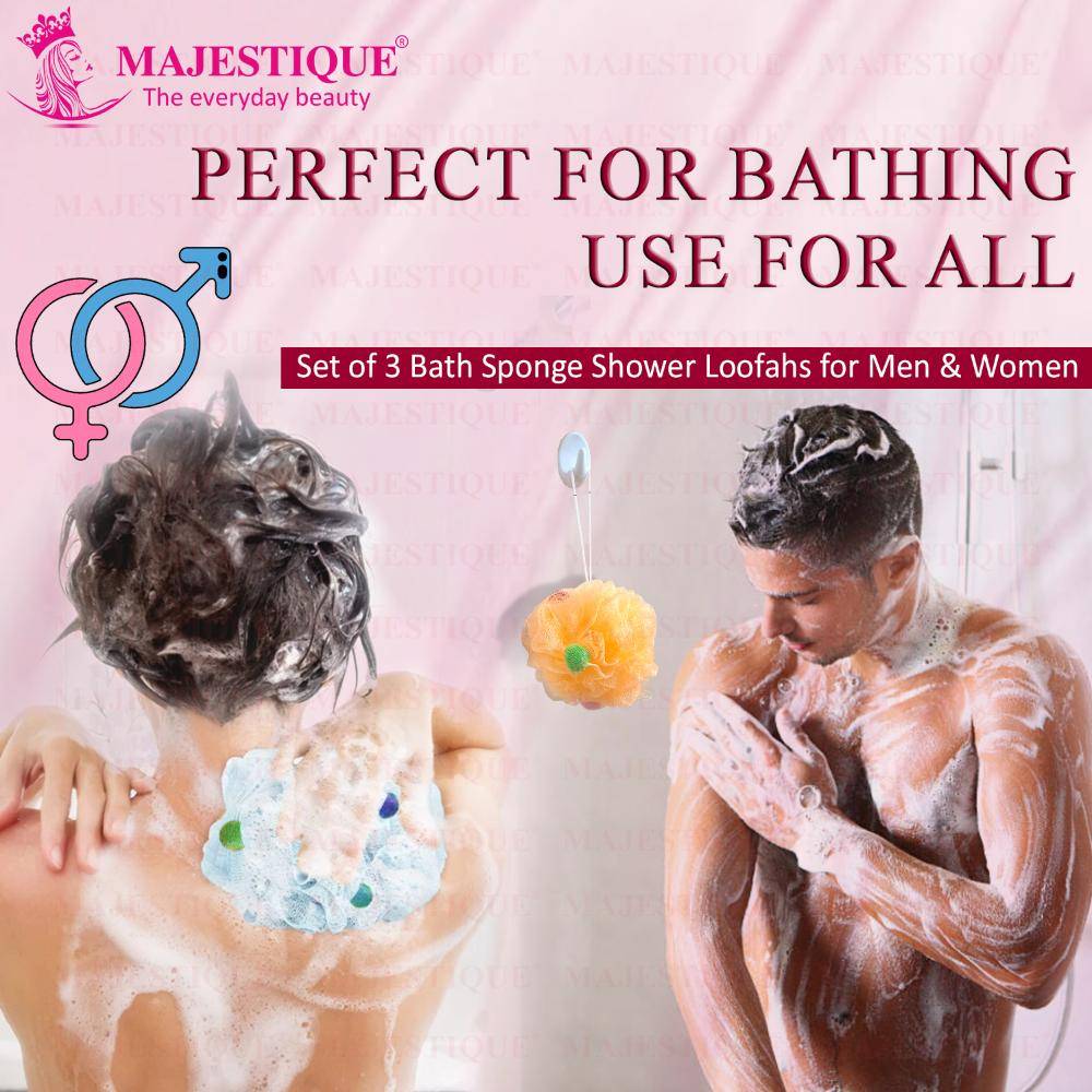 Image 5 of Majestique Premium Large Size Loofas - Pack of 3