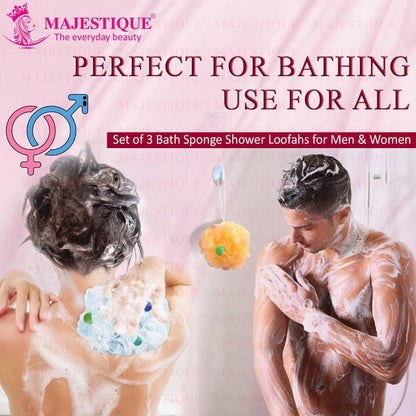 Image 5 of Majestique Premium Large Size Loofas - Pack of 3