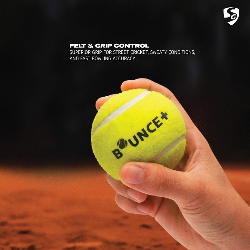 Image 5 of SG Cricket Balls Bounce Plus (LITE) Pack of 3