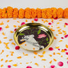 Image 1 of Default Title for the product Klassic 6 Inch Brass Pooja Thali, (Pack Of 1, Golden)