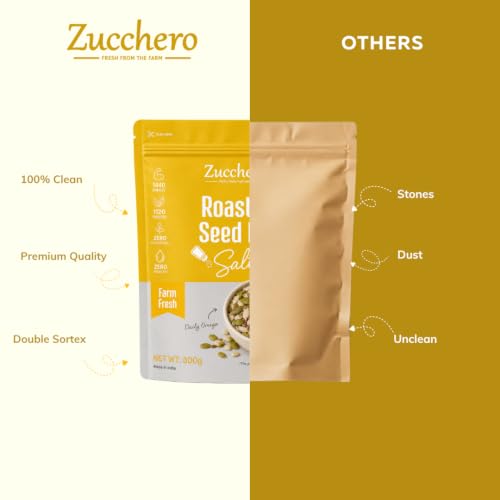 Image 5 of Zucchero Roasted & Salted Seed Mix - 6 in 1 Super Crunchy Mix (400g)