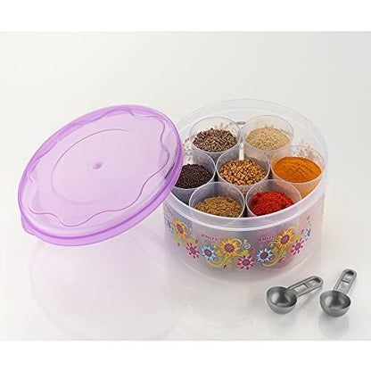 Image 1 of Default Title for the product HomeWiz Round Masala Box 1500ml