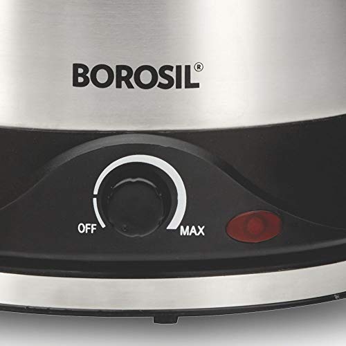 Image 6 of Borosil 1.5 L Omni Stainless Steel Electric Kettle with Egg Tray