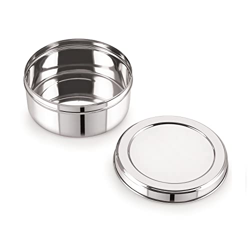 Image 5 of neelam Stainless Steel Puri Dabba 350 ml