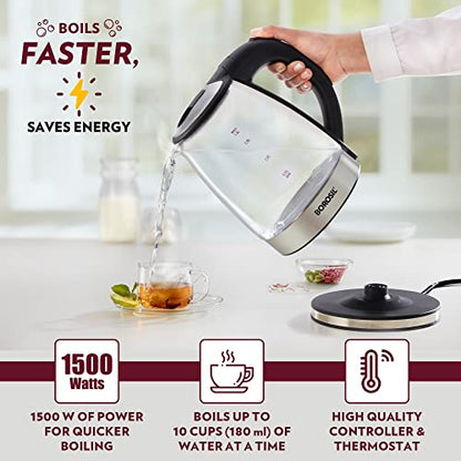 Image 7 of Borosil Electric Glass Kettle 1.8 L
