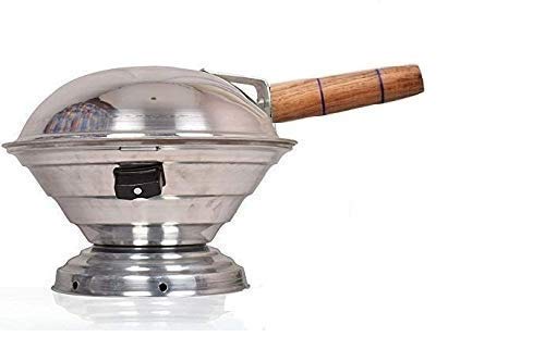 Image 3 of generic Aluminium Tandoor Bati Maker, Pizza Maker Cookware Set (Aluminium, 4 - Piece)