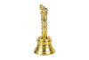 Image 1 of Default Title for the product Spillbox Brass Bell/Ghanti For Pooja Handmade Indian Prayer Bell For Aarti, 5 Inch Nandi