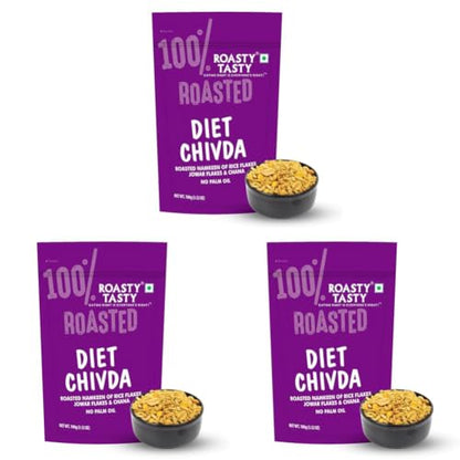 Image 1 of Default Title for the product Roasty Tasty Diet Chivda 100g x 12 Packs