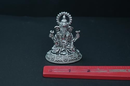 Image 4 of Dista Silvers Antique Ganesh Sitting 62g