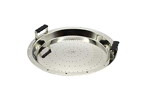 Image 6 of MAHAVIR Induction Compatible Stainless Steel Multi Steamer Pot (9idli, 18mini idli, Silver)