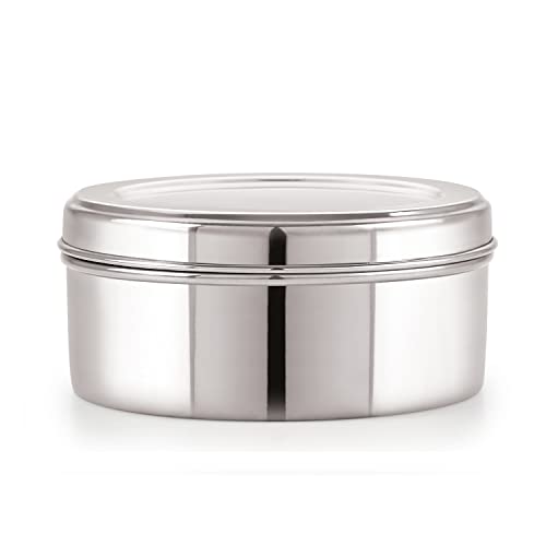 Image 3 of neelam Stainless Steel Puri Dabba 350 ml