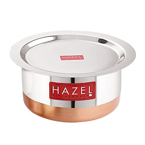 Image 6 of SS (1 pc Tope with 1 pc Lid) / 4.2 l for the product HAZEL Stainless Steel Patila Set with Lid