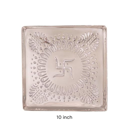 Image 6 of ALCU Pooja Thali for Diwali & Navratri (Silver)