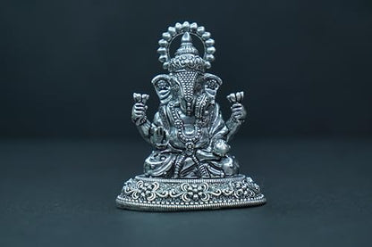 Image 2 of Dista Silvers Antique Ganesh 47.33g