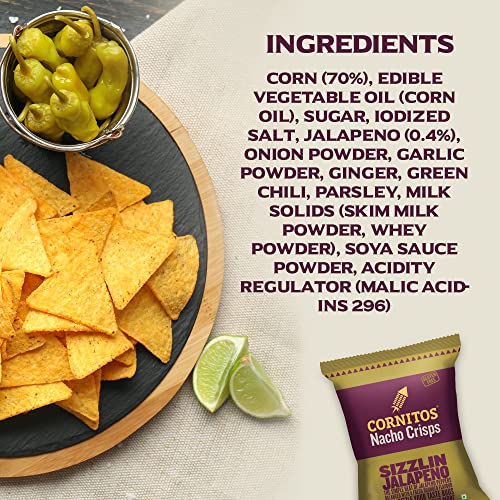 Image 3 of Cornitos Nacho Crisps Sizzling Jalapeno, 150 grams