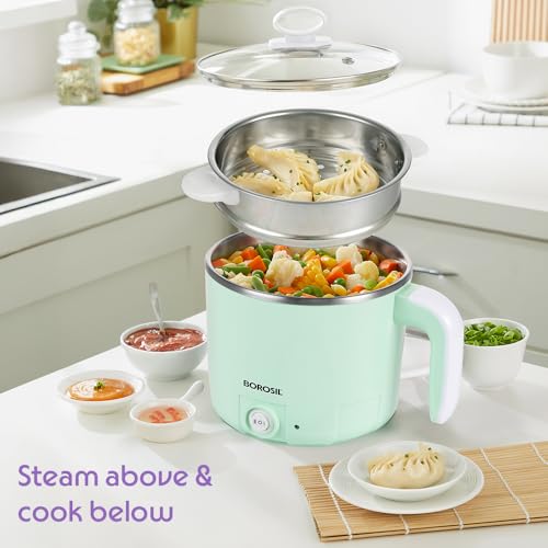 Image 6 of Borosil Klassic Stainless Steel Electric Kettle 1.2 L
