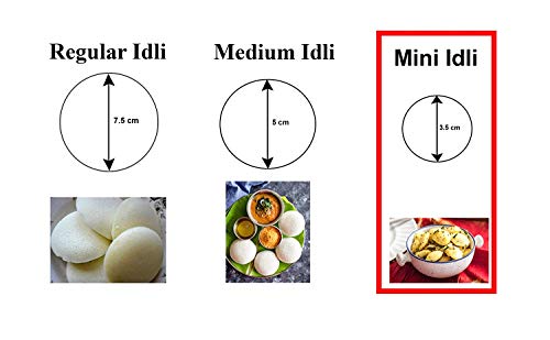 Image 2 of HAZEL Idli Maker Stainless Steel Mini Set of 4