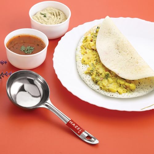 Image 6 of HAZEL Stainless Steel Round Ladle Spoon 8 cm Dia