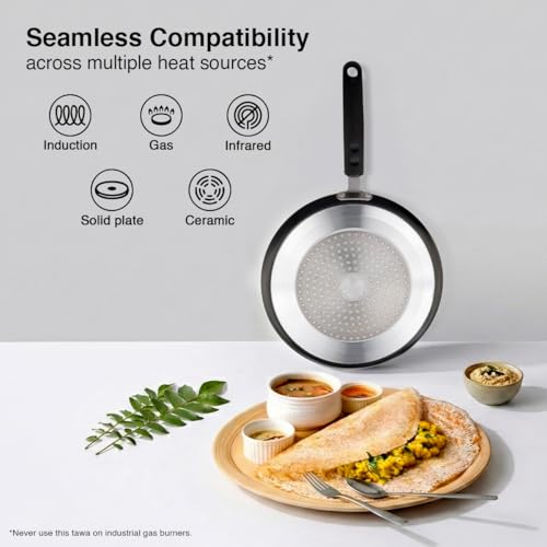 Image 6 of Prestige Omega Deluxe Granite Dosa Tawa 25cm