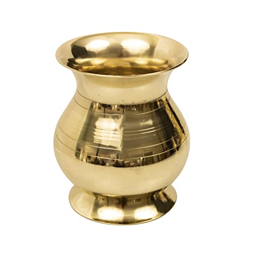 Image 2 of Spillbox Traditional Brass Lota Kalash