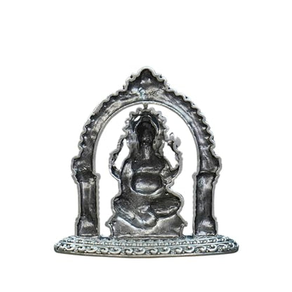 Image 2 of Dista Silvers Antique Ganesh Idol with Frame 23.18G