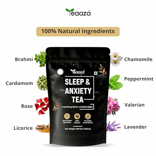 Image 5 of Teaaza Sleep & Anxiety Tea For Good Sleep 100 Grams