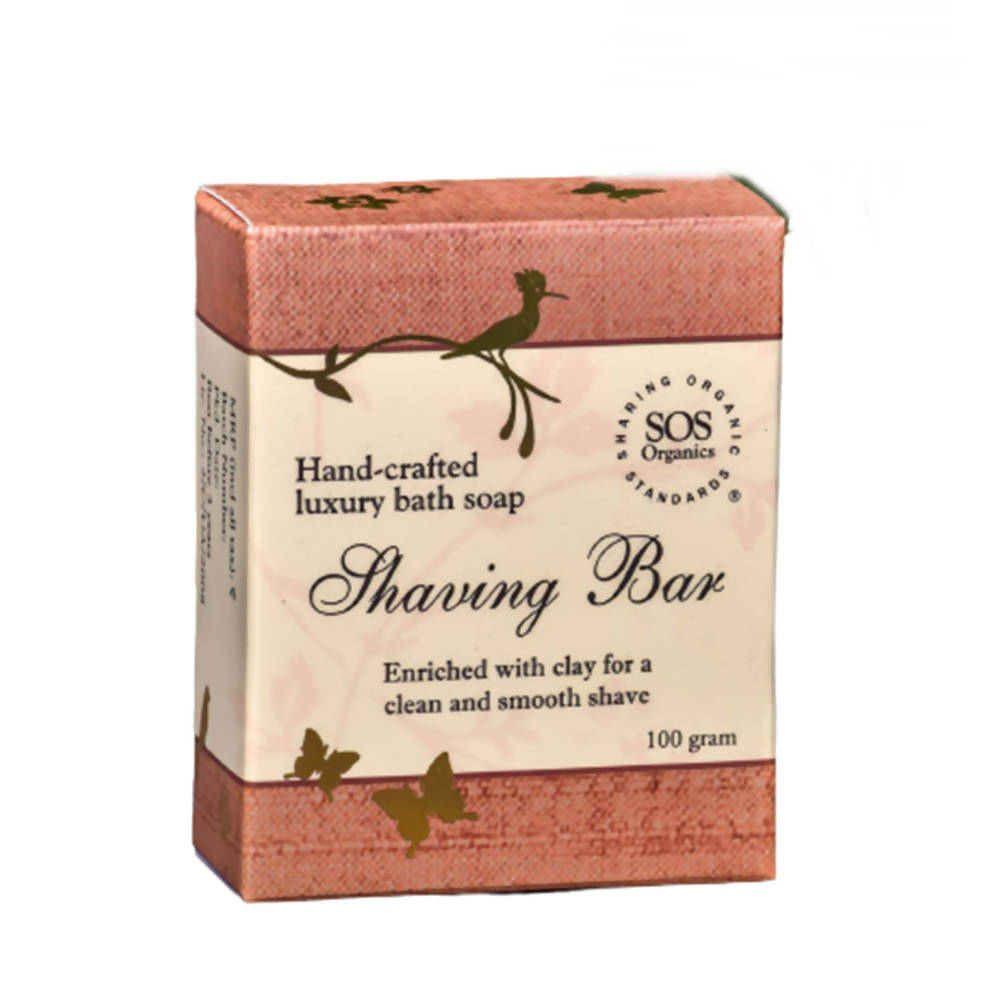 Image 1 of 100 gm for the product SOS Organics Natural Shaving Bar