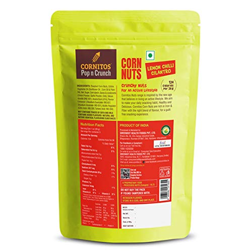 Image 2 of Cornitos Corn Nut Lemon Chili Cilantro 150g