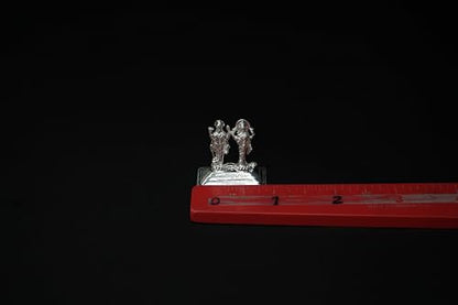Image 3 of Dista Silvers Lakshmi Narayana Silver Idol 6.42 Grams