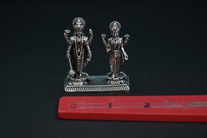 Image 3 of Dista Silvers Antique Laxmi Neryan Standing 63.60G