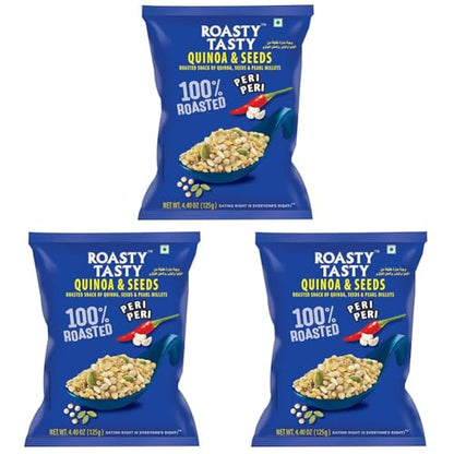 Image 1 of Default Title for the product Roasty Tasty Quinoa & Seeds Peri Peri 150g