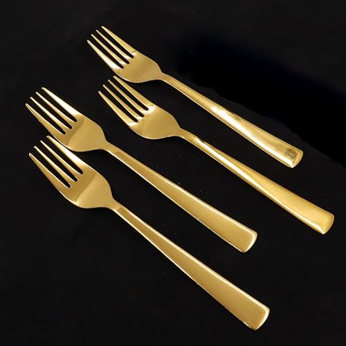 Image 1 of Default Title for the product Putrika Spillbox Traditional Stainless Steel Gold Fork 14cm