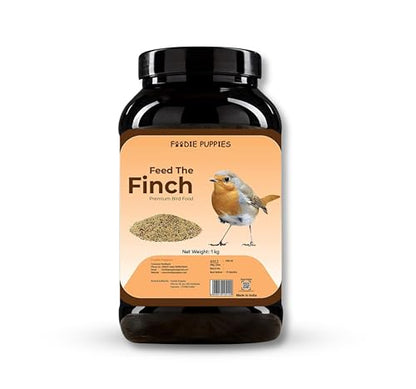 Image 3 of Container - Finch Food, 1Kg for the product Foodie Puppies Bird Food for Finches, Sparrow, Pigeon & All Wild Birds