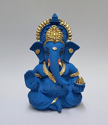 Image 12 of NEWGANESHA1 for the product Gold Art India Ganesha Idol