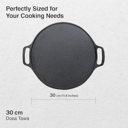 Image 4 of Prestige 30 cm Cast Iron Dosa Tawa