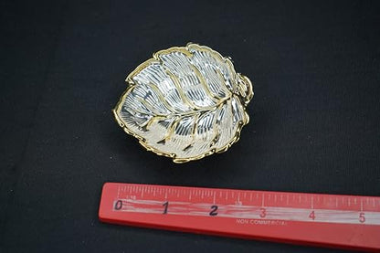 Image 3 of Dista Silvers Gold Plated Leaf Bowls 12g