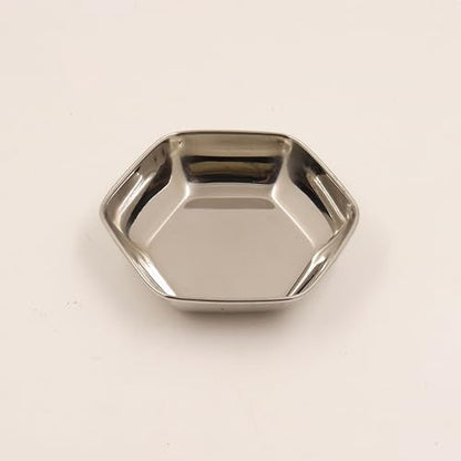 Image 8 of Spillbox Stainless Steel Halwa Plates