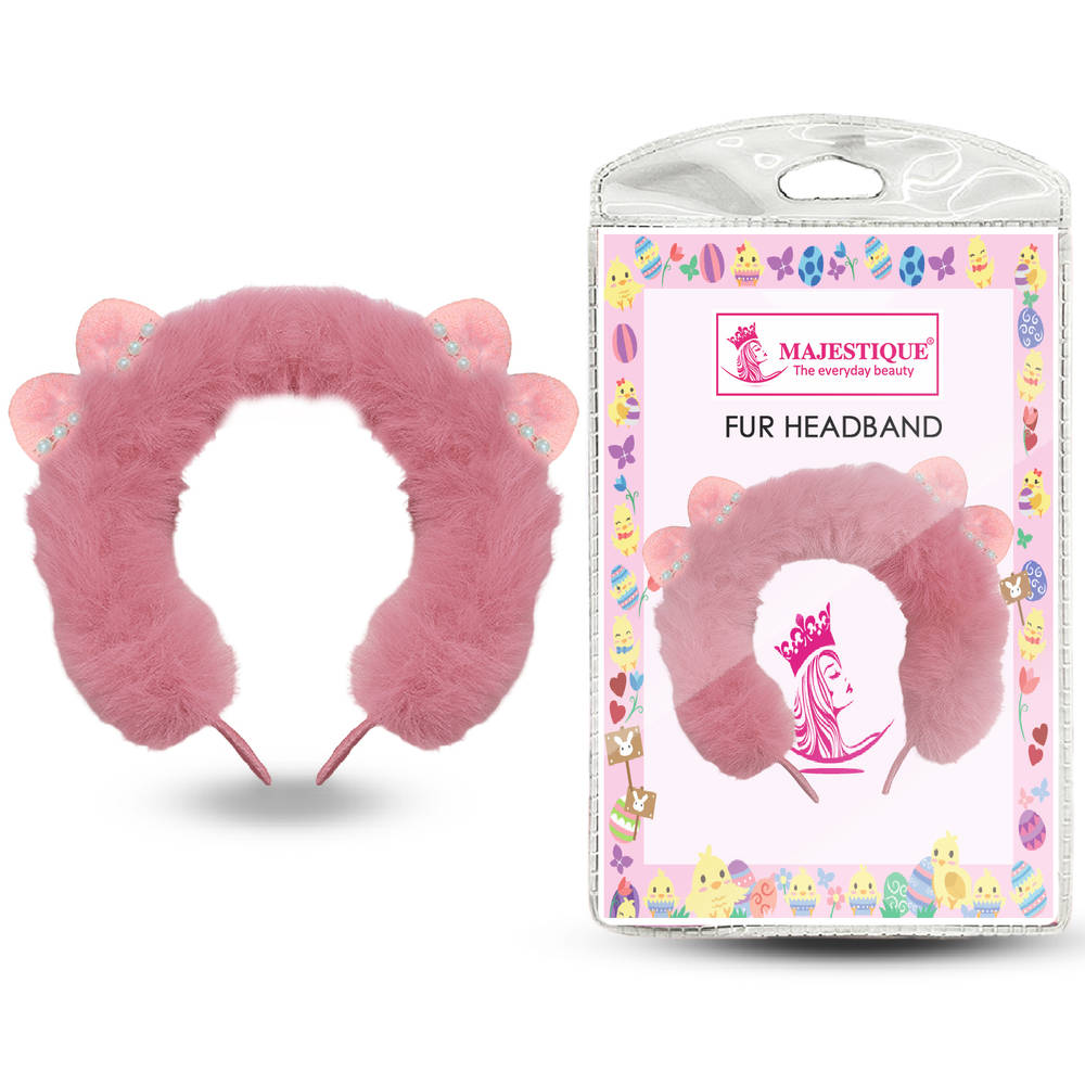 Image 1 of 1 pc for the product Majestique Cute Korean Furry Cat Ear Headband - Multi Color