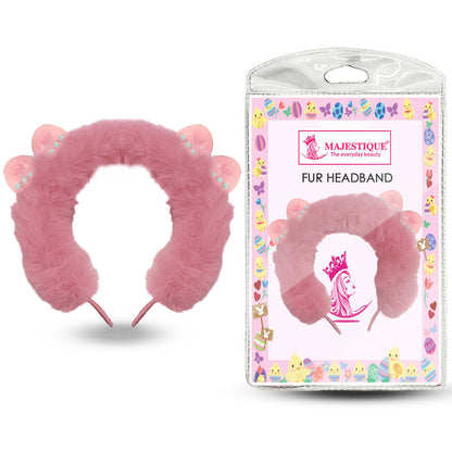 Image 1 of 1 pc for the product Majestique Cute Korean Furry Cat Ear Headband - Multi Color