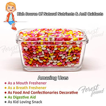 Image 7 of Forest Found Sugar Coated Fennel Seeds Candy, Saunf Mouth Freshener Mukhwas