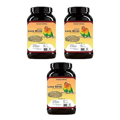 Image 7 of Container - Love Bird Seed, 3Kg for the product Foodie Puppies Bird Food for Lovebirds
